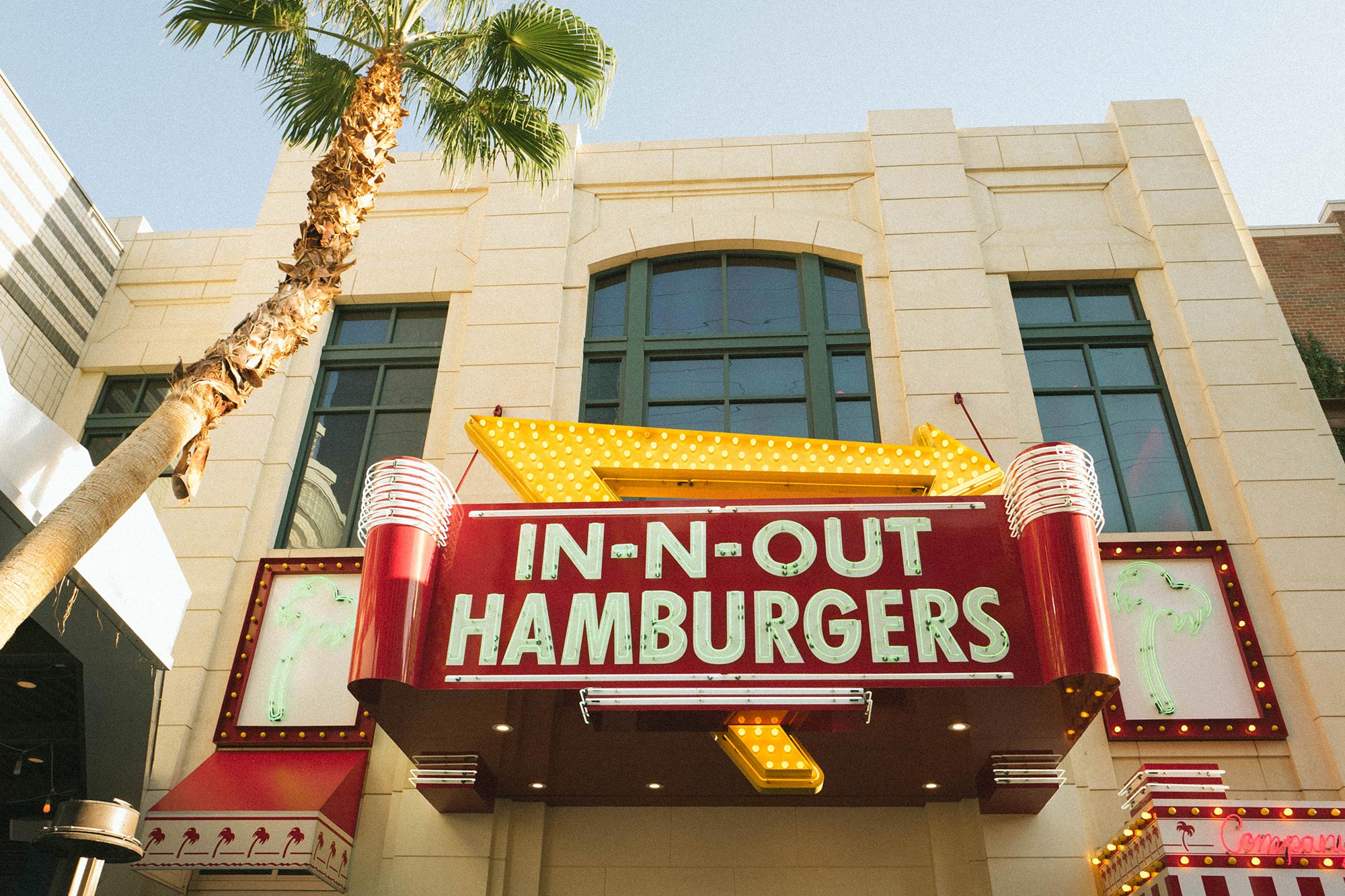 Бургерная In-N-Out в Лас-Вегасе.